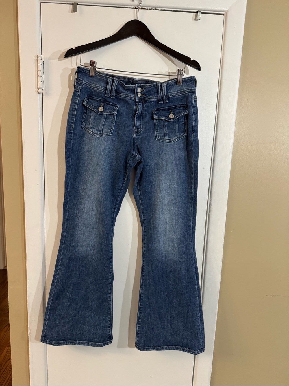 Aeropostale Blue Flared Women's Jeans